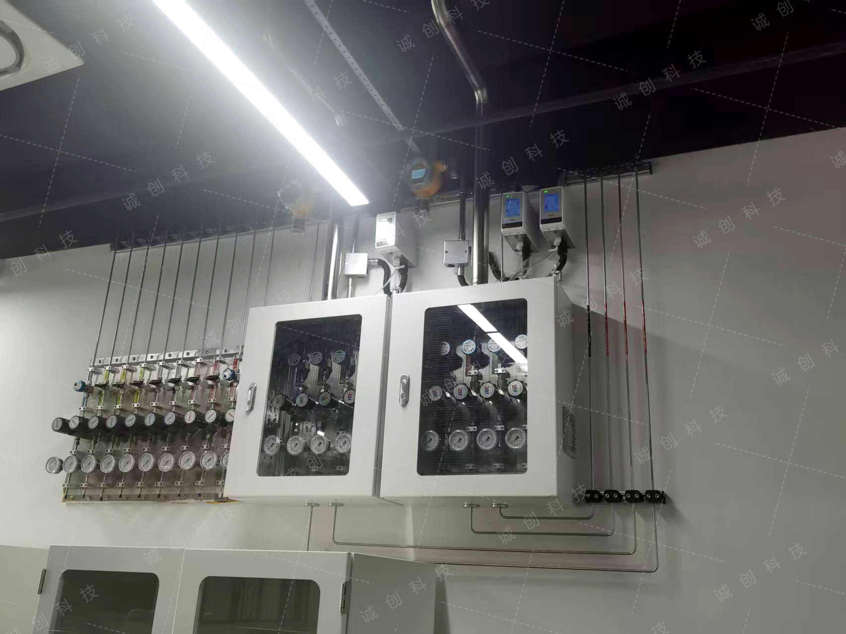 實驗室內氣路情況2 實驗室內氣路情況2